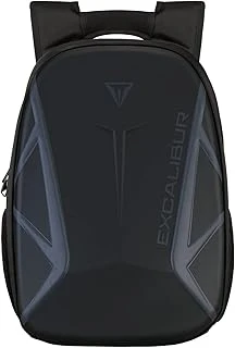 Excalibur 16" Siyah Laptop Sırt Çantası (Gri Logolu) ürün görseli 1