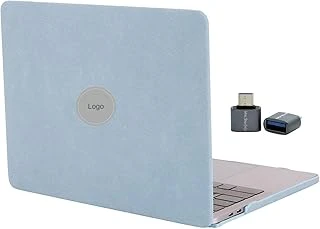 Mcstorey Macbook Air M1 Kılıfı A2337 Uyumlu 13.3 İnç Süet Dokulu Kumaş Kaplama Hard Case A2179 A1932 Touch Sert Koruyucu Kapak Çizilme Darbe Koruma ürün görseli 1