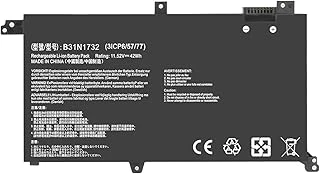 Exmate B31N1732 Vivobook S14 S430Fa S430Fn S430Ua S430Uan S430Un S430Uf K430F K430Fa V430U X430U X430Ua X430Un X430Uf X430Uf Için Pil Fn Fx5 71Gt Fx571Lh F571Gd (11,52 V/42 Wh) ürün görseli 1