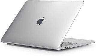 Macbook 13.3Inç A1706 A1708 A1989 A2159 Ile Uyumlu Kılıf Kristal Ön Arka Şeffaf Kapak Renksiz ürün görseli 1
