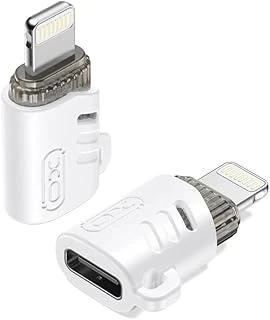 Nb256E Lightning - Type-C Dönüştürücü Adaptör - Type-C Kablolarını Iphone Cihazlarda Kullanma Aparatı, Hızlı Veri Aktarımı Şarj Desteği, Beyaz ürün görseli 1