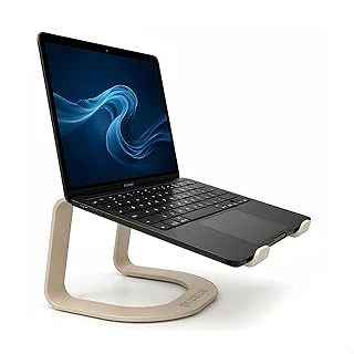 Prexua Lifter Ergonomik Metal Notebook & Laptop Standı (Gold) ürün görseli 1