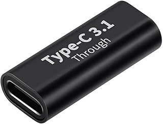 Lunatic 3352 Type C Usb 3.1 Dişi Çevirici Dönüştürücü Adaptör Type C Dişi To Type C Disi 3.1 Yüksek Hızlı Veri Aktarım Desteği (10Gbps) Çift Yönlü Çalışma Alüminyum Alaşımlı Kaliteli Malzeme ürün görseli 1