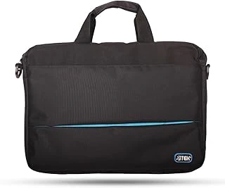 İtek 15.6 İhb0124 Laptop El Çantası Su Geçirmez Siyah -Mavi Aksılı ürün görseli 1