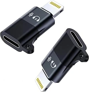 Daytona Cl2 Lightning ≥ Usb C Şarj Data Aktarım Destekli Kulaklık Adaptörü Dönüştürücü, 2 Adet Aux Ses Adaptörü Konektörü Dongle/Lightning Erkek – Usb C Dişi ürün görseli 1