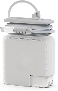 Mcstorey Macbook Şarj Adaptör Kılıfı 70W Usb-C Uyumlu A3434 A3426 A3401 A3112 A2992 A2918 | 45W Magsafe 1-2 A1466 A1465 Adaptör Koruyucu Sert Kapak Kablo Düzenleyici ürün görseli 1