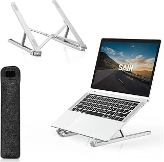 Bix Saiji X2 Taşıma Çantalı Alüminyum Notebook Laptop Standı Gümüş ürün görseli 1
