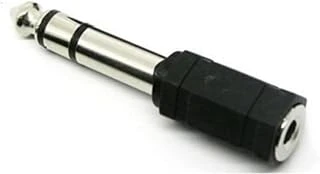 Gi̇tar Anfi̇ Amfi̇ Kablo Jak Dönüştürücü Çevirici Erkek 6.5Mm Dişi 3.5Mm Çivi Gitar Arkasii̇nce ürün görseli 1