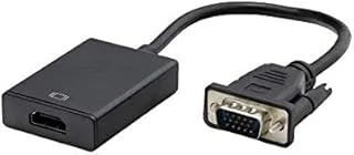 Primex Px-1250 Vga To Hdmi Full Hd Görüntü Çevirici Aparat, Analog Erkek To Hdmi Dişi Aktif Dönüştürücü, Pc Laptop Notebook Vga Çıkışından Hdmi Tv Monitör Projeksiyon Bağlantı Adaptörü ürün görseli 1