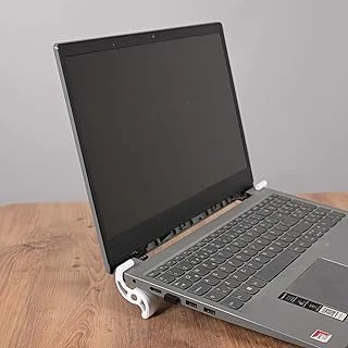 Macbook Standı Leptop Diz Üstü Bilgisayar Standı Beyaz Renk ürün görseli 1