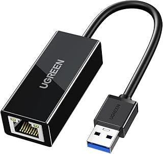 Ugreen Usb 3.0 To Rj45 Gigabit Ethernet Dönüştürücü Adaptör Siyah ürün görseli 1