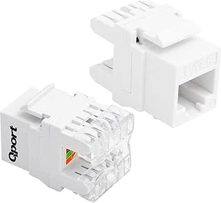 Qport Q-J180K Cat6 180 Dere Keystone ürün görseli 1