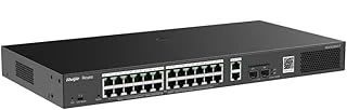Ruijie-Reyee Rg-Es228Gs-P 24 Port Poe+ 10-100-1000 Mbps + 2 Port Sfp Yönetilebilir Switch ürün görseli 1