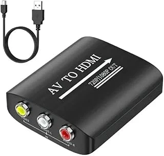 4379 Rca To Hdmi Çevirici 3Rca Dönüştürücü Adaptör 1080P ürün görseli 1