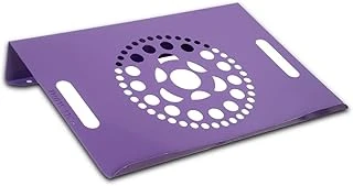 M1 Notebook Standı Laptop Yükseltici Soğutucu Altlığı (Lila) ürün görseli 1