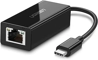 Ugreen Type-C Ethernet Adaptörü, Siyah ürün görseli 1
