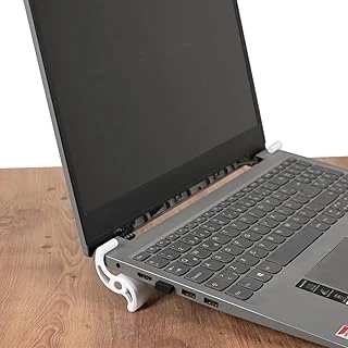 Universal Notebook Macbook Standı Leptop Diz Üstü Bilgisayar Standı Beyaz Renk ürün görseli 1