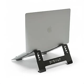 Prexua Stepper Laptop Standı - Notebook Yükseltici Altlık - Metal - Siyah - Stp4025 (Siyah, Medium) ürün görseli 1