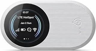 Coverzone 4G Lte Taşınabilir Wifi Modem Kartlı Hotspot Router Wifi 6 Dual Band 2.4Ghz 5Ghz 3000Mah Batarya Type-C Şarj Destekli 10 Cihaz Bağlantı Seyahat Araç Ev Kullanımı | M10 ürün görseli 1