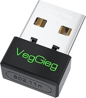 Veggieg 150Mbps 2.4Ghz Kablosuz Wi-Fi Alıcı Verici Nano Usb Adaptör ürün görseli 1