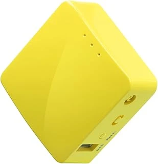 Gl.Inet Gl-Mt300N-V2(Mango) Taşınabilir Mini Seyahat Kablosuz Cep Vpn Wifi Yönlendirici - Erişim Noktası/Genişletici/Wds | Openwrt | 2 X Ethernet Bağlantı Noktası | Openvpn/Wireguard Vpn | Usb 2.0 ürün görseli 1