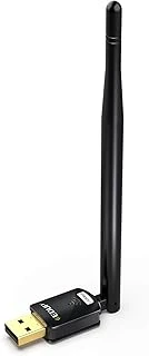 Edup Pc Için Usb Wifi Adaptörü, Masaüstü Dongle High Gain 6Dbi Anten Desteği, Masaüstü Dizüstü Bilgisayar Desteği, Windows 10/8/7/Xp/Vista, 10.6-10.11 Ile Uyumlu ürün görseli 1