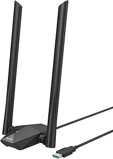 Tenda U18A Wi-Fi 6 Adaptör Usb 3.0, Ax1800 Çift Bantlı Wireless Adaptör, 1201Mbps 5Ghz, 574Mbps 2.4Ghz, Tak Çalıştır, Mu-Mimo Teknolojisi, Wpa3, Windows 10 Desteği, Siyah ürün görseli 1