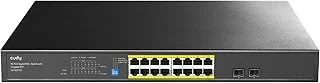 Cudy Gs1020Ps2 16 Port Gigabit 200W 250M Poe+, Gigabit Sfp, Cctv, Vlan Metal Switch ürün görseli 1