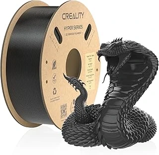 Creality Resmi 3D Yazıcı Filamenti, Hyper Pla Yüksek Hızlı Filament, 1,75 Mm 3D Baskı Filamenti, Yüksek Hızlı Baskı Için, Ölçü Hassasiyeti +/-0,02 Mm, 1 Kg/Makara - Siyah ürün görseli 1