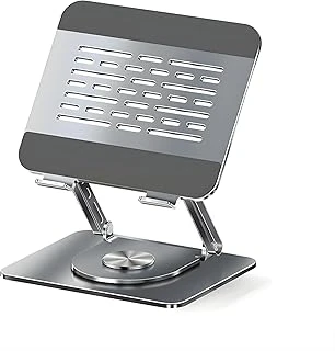 Coverzone Taşınabilir Katlanabilir Folding Alüminyum Notebook Stand Alüminyum Ayarlanabilir Açı Katlanabilir Portatif Rahat Kullanım 11 Inç 17 İnç Dizüstü Bilgisayar Laptop Stant | L98C ürün görseli 1