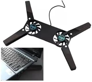 Dizüstü Bilgisayar Soğutucu Laptop Soğutucu 2 Fanlı Mini Usb Bağlantılı Plastik Ayak ürün görseli 1