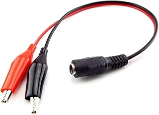 Monte Lua 5.5X2.5Mm Dişi To Krokodil Çevirici 25Cm Kablo ürün görseli 1