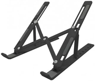 Bakgelal 7 Kademeli Ayarlı Katlanabilir Laptop Tablet Standı Siyah ürün görseli 1