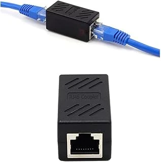 Coverzone 1 Portlu Ethernet Splitter, Çift Lan Kablosu, Ethernet Bölücü, Rj45 Dişi Adaptör Konnektörü ürün görseli 1