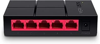 Mercusys Ms105G, 5-Port 10/100/1,000 Mbps Masaüstü Switch ürün görseli 1