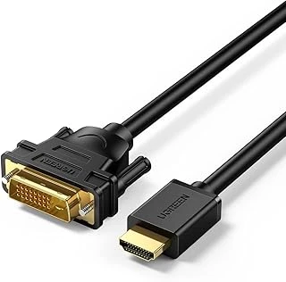 Ugreen Hdmi Dvi 1080P Çift Yönlü Görüntü Aktarma Kablosu, 5 Metre ürün görseli 1