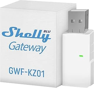 Shelly Blu Gateway | Bluetooth Wlan Ağ Geçidi Usb-A-Dongle | Ev Otomasyonu | Alexa Google Ile Uyumlu | Ios Android Uygulaması | Kablosuz ürün görseli 1