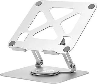 Coverzone Taşınabilir Katlanabilir Folding Alüminyum Notebook Stand Alüminyum Ayarlanabilir Açı Katlanabilir Portatif Rahat Kullanım 11 Inç 17 İnç Dizüstü Bilgisayar Laptop Stant | X2 ürün görseli 1