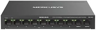 Mercusys Ms110Cp | 10 Port Poe+ Switch | 8 Port Poe Kamera Switch | 2 Gigabit Uplink | 65W | 250M Extend | Vlan | Switch | Güvenlik Sistemi Uyumlu ürün görseli 1
