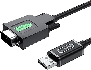 Veggieg Usb 2.0 To Rs232 Db9 Pl2303 Chip Dönüştürücü Adaptör Kablo 1.5 Metre ürün görseli 1