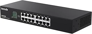 Tenda Teg1016D 16 Port 10/100/1000 Mbps Gigabit Rack-Mount Switch Metal Kasa ürün görseli 1