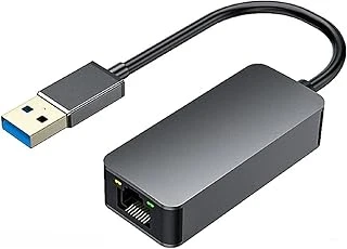 Coverzone Usb 3.2 Gen 1 Usb-A To Rj45 2.5G Ethernet Adaptör, 2.5Gbps Ağ Kartı, 10/100/1000/2500 Mbps Destek, Full Duplex, Wake On Lan, Harici Güç Gerektirmez | Zr622 ürün görseli 1