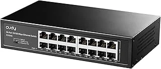 Cudy Fs1016 16Port 10/100Mbps 1,6 Gb/Sn Metal Kasa Rackmount Masaüstü Switch ürün görseli 1