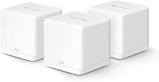 Mercusys Halo H60X 3-Pack, Ax1500Mbps, Dual-Band, Gigabit Portları, 100'E Kadar Cihaz Bağlanabilir, 550 M²'Ye Kadar Kapsama, Akıllı Bağlantı, Uygulama Ile Kolay Kurulum, Wi-Fi 6 Mesh Sistemi ürün görseli 1