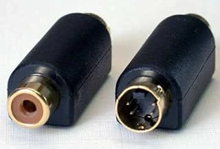 S Vi̇deo Erkek Rca Di̇şi̇ Çevi̇ri̇ci̇ Svideo Çevirici Rca Svideo Çevirici ürün görseli 1
