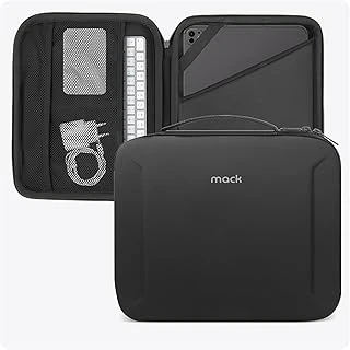 Mack Zone X Mce-1402 Sert Yapılı Çanta, 13” Ipad M4, 13” Air M3 (2025)&M2(2024), 12.9” M2&M1 Modelleri Için Koruyucu Kılıf, Aksesuar Düzenleyicili Ipad Taşıma Kılıfı ürün görseli 1