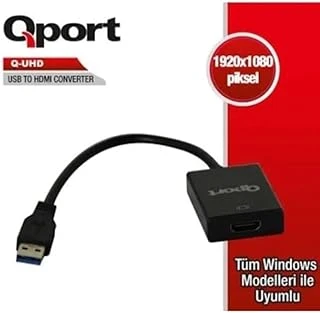 Qport Q Uhd Usb 3.0 To Hdmi Çevirici ürün görseli 1