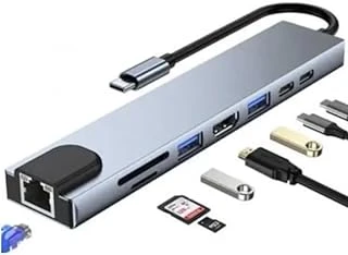 Onezero Zr38 Type-C 8 Port Çevirici ürün görseli 1