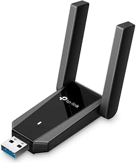 Tp-Link Archer Tx30U Wifi 6 Usb Adaptör Ax1800 (1800 Mbps), Dual Band 5Ghz/2.4Ghz, Usb 3.0, Çift Yüksek Kazançlı Anten, Wpa3 Güvenlik, Windows 11/10 Uyumlu Kablosuz Adaptör ürün görseli 1