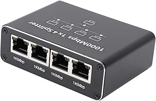 Coverzone 1 Gigabit Ethernet Anahtarı 4 Bağlantı Noktalı 1000Mbps, Rj45 1 Ila 4 Ethernet Splitter, Rj45 Lan Ağ Anahtarı 1-2 Gigabit Ağ Bölücü, Bilgisayar, Hub, Anahtar, Yönlendirici Zr889 ürün görseli 1